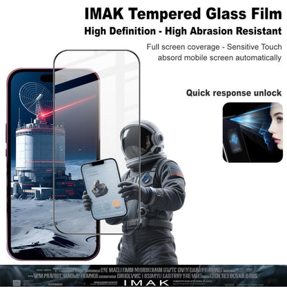 imak 9H Surface Hardness Full Screen Tempered Glass Film Pro+ Series, For iPhone 17 / 17 Pro / 18 Pro, For iPhone 18 Pro Max / 17 Pro Max, For iPhone 16e / 17e, For iPhone Air, For iPhone 16 Pro Max, For iPhone 16 Pro, For iPhone 16 Plus, For iPhone 16