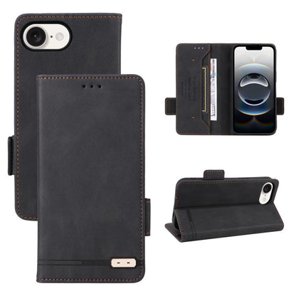 Magnetic Clasp Leather Phone Case, For iPhone 18 Pro / 17 Pro, For iPhone 18 Pro Max / 17 Pro Max, For iPhone 17e / 16e, For iPhone 17, For iPhone 16 Pro Max, For iPhone 16 Pro, For iPhone 16 Plus, For iPhone 16