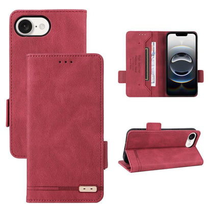 Magnetic Clasp Leather Phone Case, For iPhone 18 Pro / 17 Pro, For iPhone 18 Pro Max / 17 Pro Max, For iPhone 17e / 16e, For iPhone 17, For iPhone 16 Pro Max, For iPhone 16 Pro, For iPhone 16 Plus, For iPhone 16