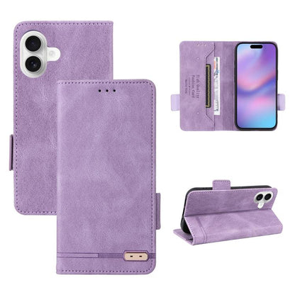 Magnetic Clasp Leather Phone Case, For iPhone 18 Pro / 17 Pro, For iPhone 18 Pro Max / 17 Pro Max, For iPhone 17e / 16e, For iPhone 17, For iPhone 16 Pro Max, For iPhone 16 Pro, For iPhone 16 Plus, For iPhone 16
