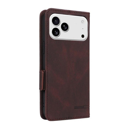 Magnetic Clasp Leather Phone Case, For iPhone 18 Pro / 17 Pro, For iPhone 18 Pro Max / 17 Pro Max, For iPhone 17e / 16e, For iPhone 17, For iPhone 16 Pro Max, For iPhone 16 Pro, For iPhone 16 Plus, For iPhone 16