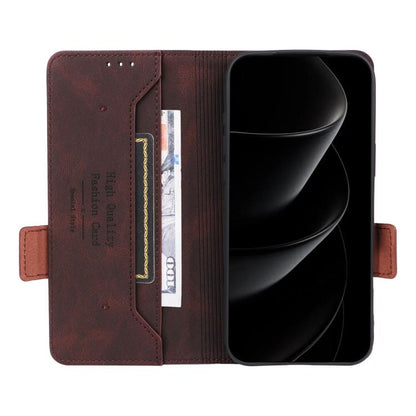 Magnetic Clasp Leather Phone Case, For iPhone 18 Pro / 17 Pro, For iPhone 18 Pro Max / 17 Pro Max, For iPhone 17e / 16e, For iPhone 17, For iPhone 16 Pro Max, For iPhone 16 Pro, For iPhone 16 Plus, For iPhone 16