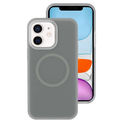 Jelly Liquid Silicone MagSafe Magnetic Phone Case, For iPhone 12 Pro, For iPhone 11 Pro Max, For iPhone 11, For iPhone 11 Pro
