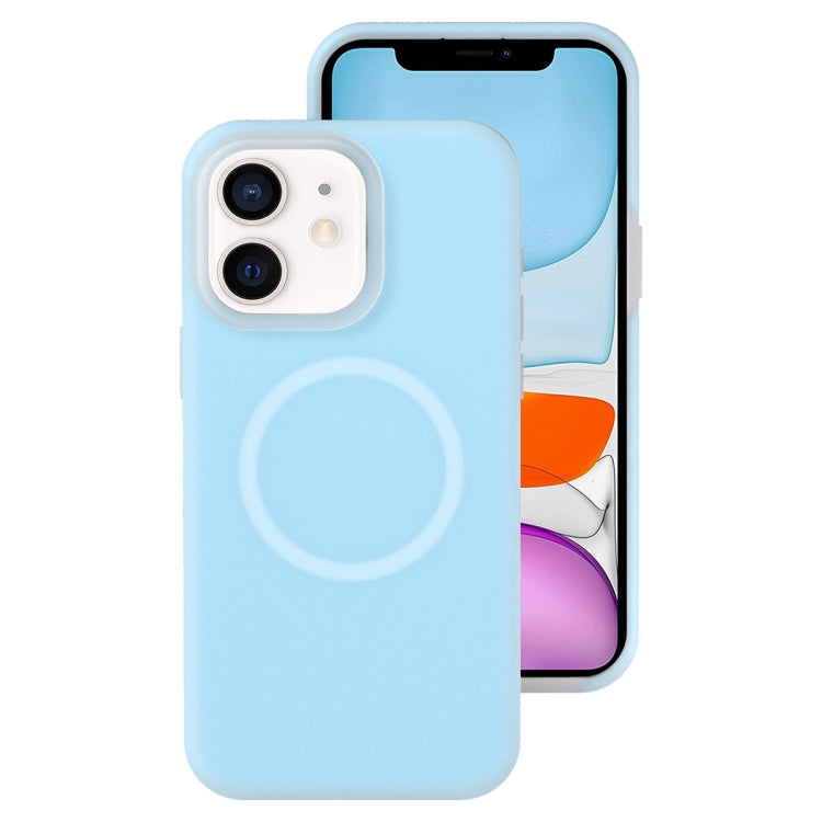 Jelly Liquid Silicone MagSafe Magnetic Phone Case, For iPhone 12 Pro, For iPhone 11 Pro Max, For iPhone 11, For iPhone 11 Pro
