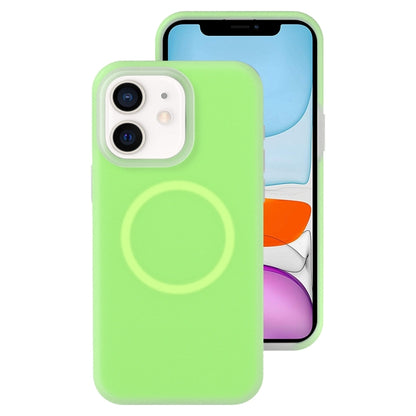Jelly Liquid Silicone MagSafe Magnetic Phone Case, For iPhone 12 Pro, For iPhone 11 Pro Max, For iPhone 11, For iPhone 11 Pro