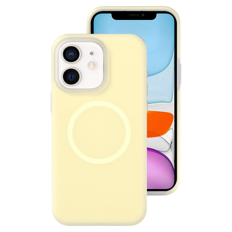 Jelly Liquid Silicone MagSafe Magnetic Phone Case, For iPhone 12 Pro, For iPhone 11 Pro Max, For iPhone 11, For iPhone 11 Pro