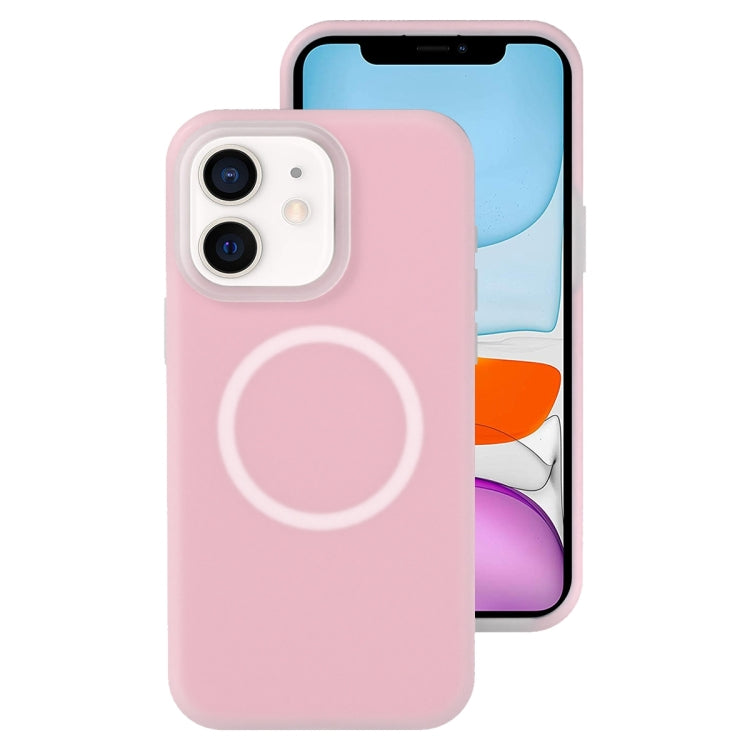Jelly Liquid Silicone MagSafe Magnetic Phone Case, For iPhone 12 Pro, For iPhone 11 Pro Max, For iPhone 11, For iPhone 11 Pro