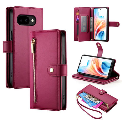 Nine Card-slot Zipper Wallet Bag Leather Phone Case, For Google Pixel 11 Pro XL, For Google Pixel 11 / Pixel 11 Pro, For Google Pixel 10a, For Google Pixel 9a, For Google Pixel 9 Pro XL, For Google Pixel 9 / 9 Pro, For Google Pixel 8a                  ...
