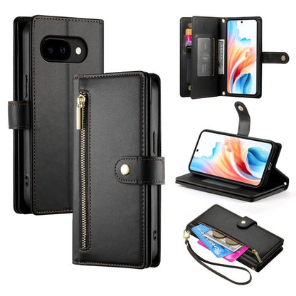 Nine Card-slot Zipper Wallet Bag Leather Phone Case, For Google Pixel 11 Pro XL, For Google Pixel 11 / Pixel 11 Pro, For Google Pixel 10a, For Google Pixel 9a, For Google Pixel 9 Pro XL, For Google Pixel 9 / 9 Pro, For Google Pixel 8a                  ...