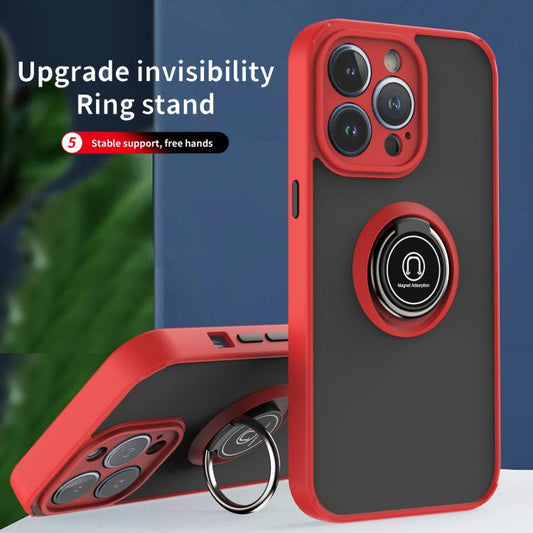 Q Shadow 1 Series TPU + PC Phone Case with Ring