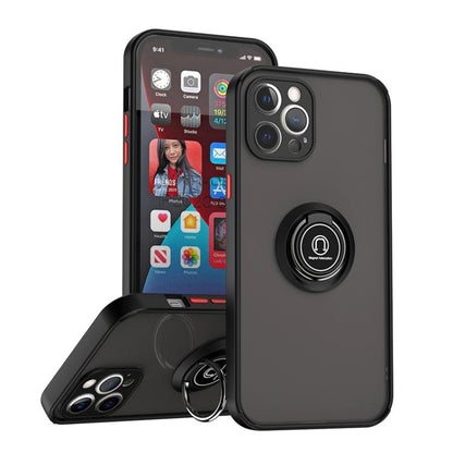 Q Shadow 1 Series TPU + PC Phone Case with Ring
