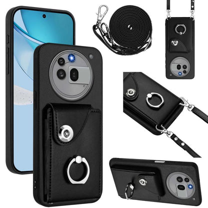 Organ Card Bag Ring Holder Phone Case with Long Lanyard, For Nothing CMF Phone 2 Pro, For Nothing Phone 3a, For Nothing Phone 3a Pro, For Nothing CMF Phone 1, For Nothing Phone 2a