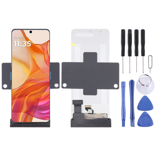 Écran LCD AMOLED LTPO pliable d'origine avec numériseur complet, pour Motorola Razr 50 Ultra, pour Motorola Razr 50