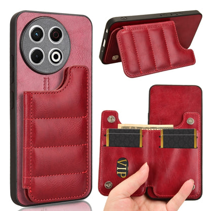 Cow Pattern Sewing Card Bag Phone Case, For Tecno Camon 30S / Camon 30S Pro, For Tecno Spark 30 Pro 4G, For Tecno Spark 30 4G, For Tecno Spark 30C, For Tecno Spark Go 1, For Tecno Pova 6 Pro 5G, For Tecno Spark 20 Pro+ 4G, For Tecno Spark 20 Pro 4G