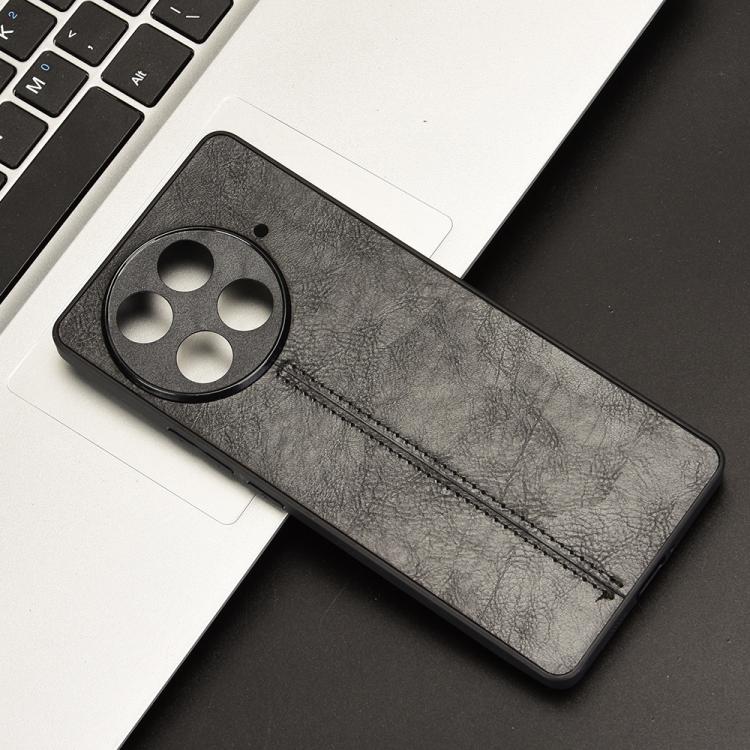 Cow Pattern Sewing Card Bag Phone Case, For Tecno Camon 30S / Camon 30S Pro, For Tecno Spark 30 Pro 4G, For Tecno Spark 30 4G, For Tecno Spark 30C, For Tecno Spark Go 1, For Tecno Pova 6 Pro 5G, For Tecno Spark 20 Pro+ 4G, For Tecno Spark 20 Pro 4G