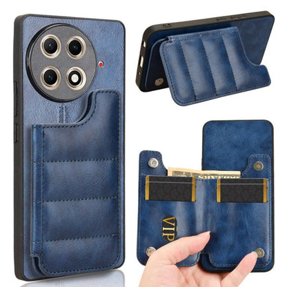 Cow Pattern Sewing Card Bag Phone Case, For Tecno Camon 30S / Camon 30S Pro, For Tecno Spark 30 Pro 4G, For Tecno Spark 30 4G, For Tecno Spark 30C, For Tecno Spark Go 1, For Tecno Pova 6 Pro 5G, For Tecno Spark 20 Pro+ 4G, For Tecno Spark 20 Pro 4G