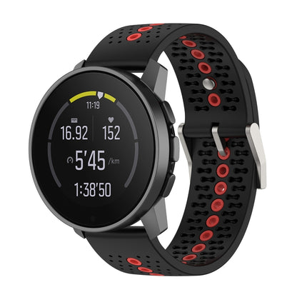 Colorful Hole Silicone Watch Band, For Suunto Run / Race S
