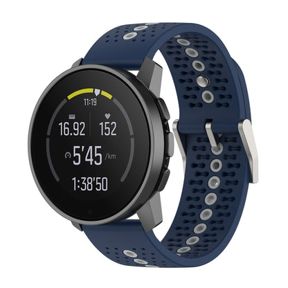 Colorful Hole Silicone Watch Band, For Suunto Run / Race S