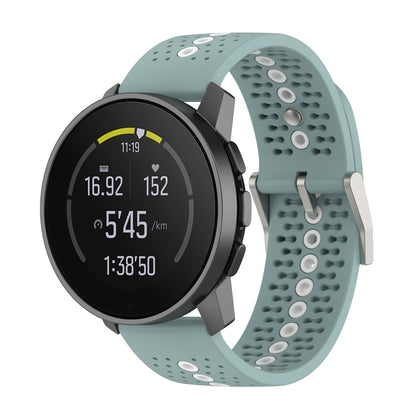 Colorful Hole Silicone Watch Band, For Suunto Run / Race S