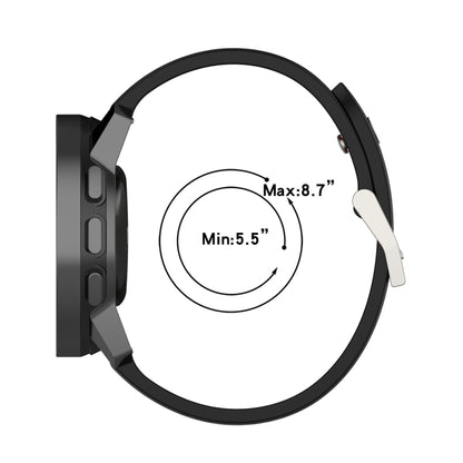 Colorful Hole Silicone Watch Band, For Suunto Run / Race S