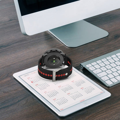 Colorful Hole Silicone Watch Band, For Suunto Run / Race S