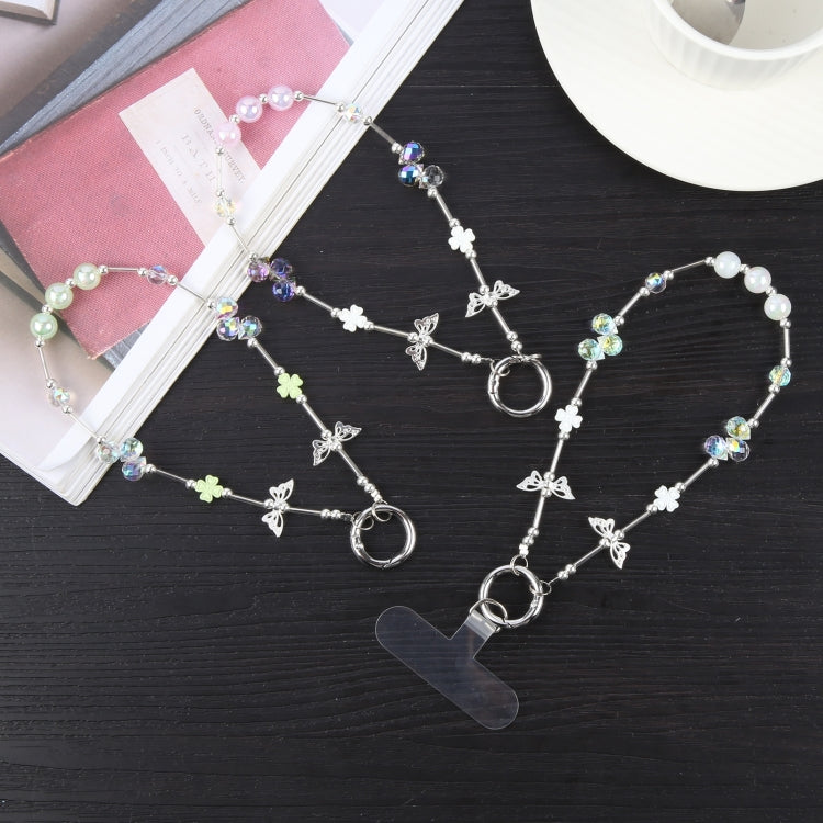 Heidi Beads Butterfly Embellished Anti-lost Short Lanyard