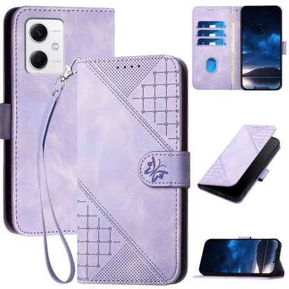 Grid Butterfly Embossed Pattern Leather Phone Case with Lanyard, For Redmi Note 12 Turbo / Xiaomi Poco F5, For Redmi Note 12s, For Redmi Note 12 Pro, For Redmi Note 12 4G, For Redmi Note 12 Pro+, For Redmi Note 12 5G, For Redmi A1+, For Redmi K50 Ultra...