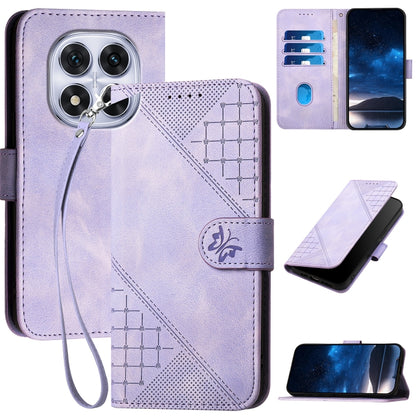 Grid Butterfly Embossed Pattern Leather Phone Case with Lanyard, For Redmi Note 14 5G, For Redmi Note 14 Pro+ 5G, For Redmi Note 14 Pro 5G, For Redmi 13, For Redmi Turbo 3, For Redmi Note 13R Pro / Poco X6 Neo, For Redmi A3, For Redmi Note 13 Pro 4G   ...