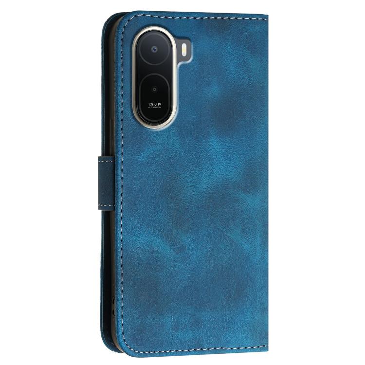 Grid Butterfly Embossed Pattern Leather Phone Case with Lanyard, For Redmi A7 Pro 171mm / Poco C85x 5G, For Redmi Turbo 5 Max / Poco X8 Pro Max, For Redmi Turbo 5 5G / Poco X8 Pro 5G, For Redmi Note 15 4G / 5G 164mm / Poco M8 5G                        ...