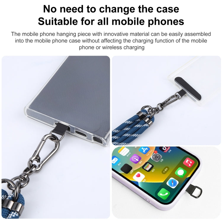 Twill Weave Adjustable Mobile Phone Anti-lost Long Lanyard