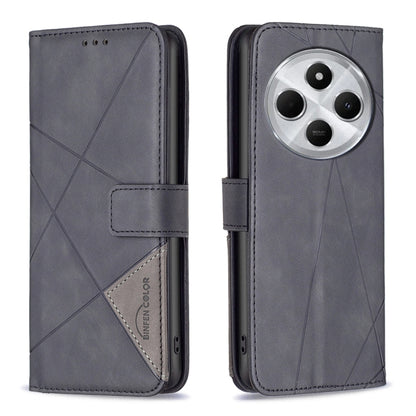 Magnetic Buckle Rhombus Texture Leather Phone Case, For Redmi Note 14 5G, For Redmi Note 14 Pro 5G / Note 14 Pro+ 5G, For Redmi 14C 4G, For Redmi K70 Ultra