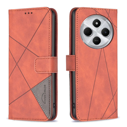Magnetic Buckle Rhombus Texture Leather Phone Case, For Redmi Note 14 5G, For Redmi Note 14 Pro 5G / Note 14 Pro+ 5G, For Redmi 14C 4G, For Redmi K70 Ultra