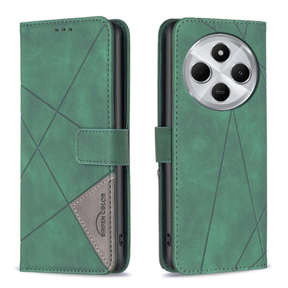 Magnetic Buckle Rhombus Texture Leather Phone Case, For Redmi Note 14 5G, For Redmi Note 14 Pro 5G / Note 14 Pro+ 5G, For Redmi 14C 4G, For Redmi K70 Ultra