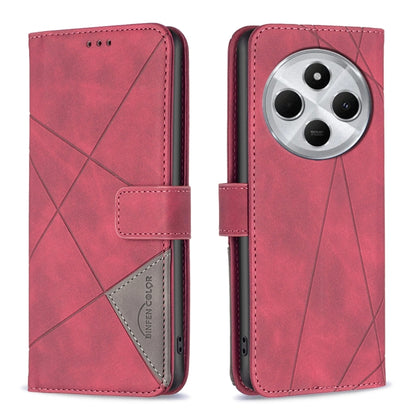 Magnetic Buckle Rhombus Texture Leather Phone Case, For Redmi Note 14 5G, For Redmi Note 14 Pro 5G / Note 14 Pro+ 5G, For Redmi 14C 4G, For Redmi K70 Ultra