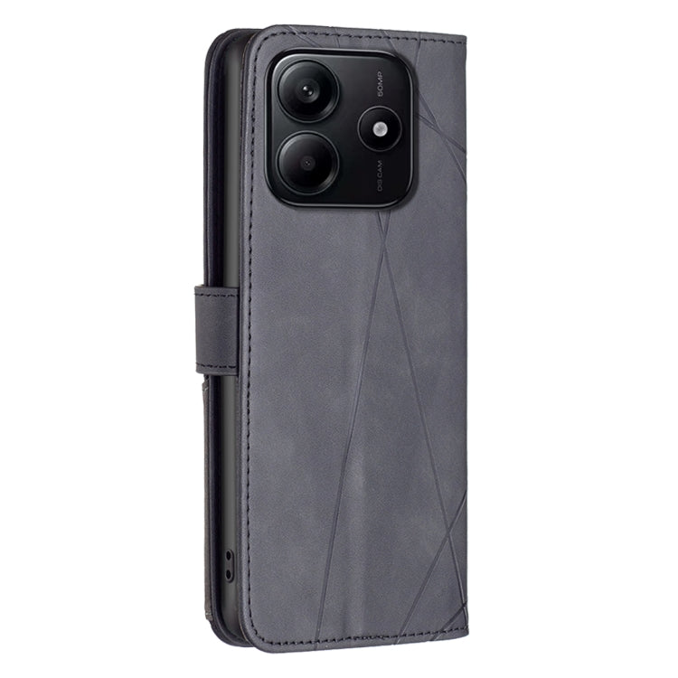 Magnetic Buckle Rhombus Texture Leather Phone Case, For Redmi Note 14 5G, For Redmi Note 14 Pro 5G / Note 14 Pro+ 5G, For Redmi 14C 4G, For Redmi K70 Ultra