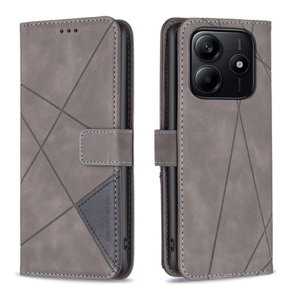 Magnetic Buckle Rhombus Texture Leather Phone Case, For Redmi Note 14 5G, For Redmi Note 14 Pro 5G / Note 14 Pro+ 5G, For Redmi 14C 4G, For Redmi K70 Ultra