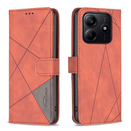 Magnetic Buckle Rhombus Texture Leather Phone Case, For Redmi Note 14 5G, For Redmi Note 14 Pro 5G / Note 14 Pro+ 5G, For Redmi 14C 4G, For Redmi K70 Ultra