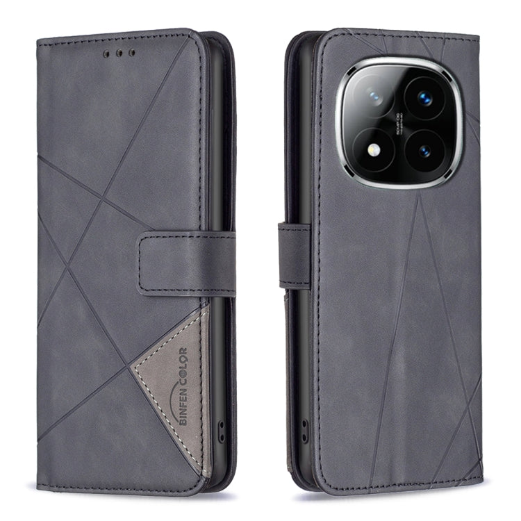 Magnetic Buckle Rhombus Texture Leather Phone Case, For Redmi Note 14 5G, For Redmi Note 14 Pro 5G / Note 14 Pro+ 5G, For Redmi 14C 4G, For Redmi K70 Ultra