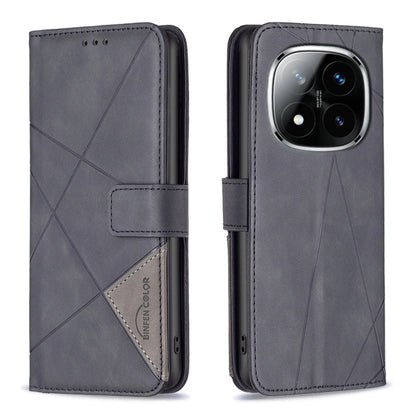 Magnetic Buckle Rhombus Texture Leather Phone Case, For Redmi Note 14 5G, For Redmi Note 14 Pro 5G / Note 14 Pro+ 5G, For Redmi 14C 4G, For Redmi K70 Ultra