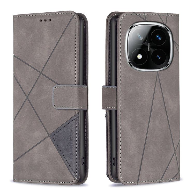 Magnetic Buckle Rhombus Texture Leather Phone Case, For Redmi Note 14 5G, For Redmi Note 14 Pro 5G / Note 14 Pro+ 5G, For Redmi 14C 4G, For Redmi K70 Ultra