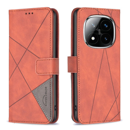 Magnetic Buckle Rhombus Texture Leather Phone Case, For Redmi Note 14 5G, For Redmi Note 14 Pro 5G / Note 14 Pro+ 5G, For Redmi 14C 4G, For Redmi K70 Ultra