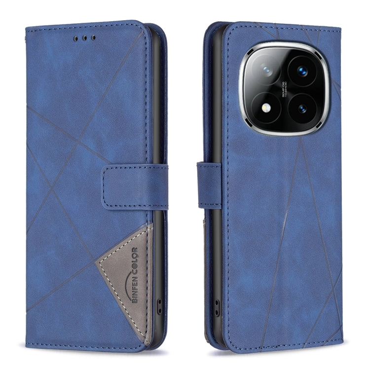 Magnetic Buckle Rhombus Texture Leather Phone Case, For Redmi Note 14 5G, For Redmi Note 14 Pro 5G / Note 14 Pro+ 5G, For Redmi 14C 4G, For Redmi K70 Ultra