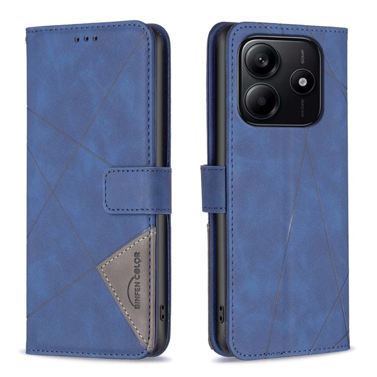 Magnetic Buckle Rhombus Texture Leather Phone Case, For Redmi K90 Max 5G, For Redmi A7 Pro 171mm / Poco C85x 5G, For Redmi 15a 5G, For Redmi Tubo 5 Max / Poco X8 Pro Max, For Redmi Tubo 5 / Poco X8 Pro 5G, For Redmi Note 15 5G Global 164mm             ...
