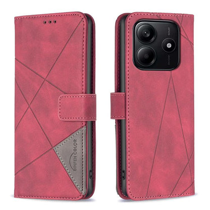 Magnetic Buckle Rhombus Texture Leather Phone Case, For Redmi K90 Max 5G, For Redmi A7 Pro 171mm / Poco C85x 5G, For Redmi 15a 5G, For Redmi Tubo 5 Max / Poco X8 Pro Max, For Redmi Tubo 5 / Poco X8 Pro 5G, For Redmi Note 15 5G Global 164mm             ...