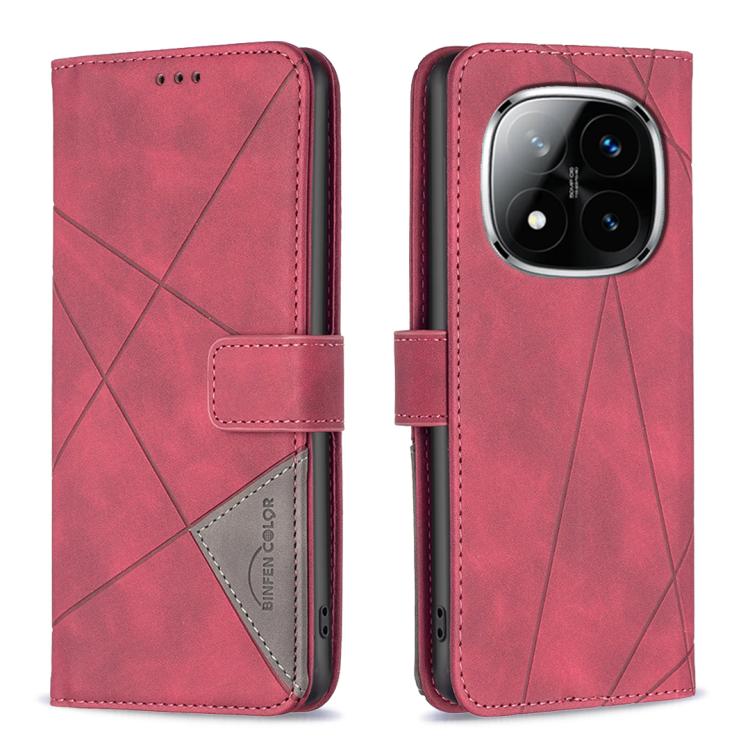 Magnetic Buckle Rhombus Texture Leather Phone Case, For Redmi K90 Max 5G, For Redmi A7 Pro 171mm / Poco C85x 5G, For Redmi 15a 5G, For Redmi Tubo 5 Max / Poco X8 Pro Max, For Redmi Tubo 5 / Poco X8 Pro 5G, For Redmi Note 15 5G Global 164mm             ...