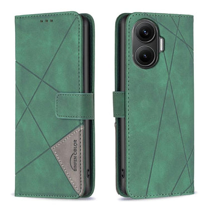 Magnetic Buckle Rhombus Texture Leather Phone Case, For Redmi 15 5G Global / 15 4G SEA 169.5mm, For Redmi Turbo 4 Pro, For Redmi A5 4G 171.7mm, For Redmi K80 / K80 Pro, For Redmi Turbo 4, For Redmi Note 14 Pro 4G, For Redmi Note 14 4G 163.25mm         ...