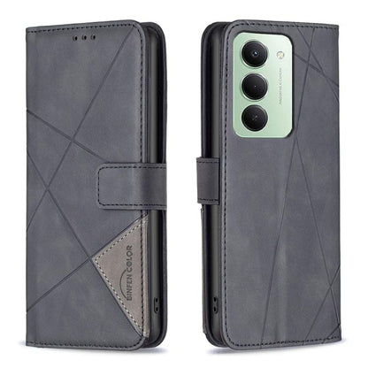 Magnetic Buckle Rhombus Texture Leather Phone Case, For Redmi 15 5G Global / 15 4G SEA 169.5mm, For Redmi Turbo 4 Pro, For Redmi A5 4G 171.7mm, For Redmi K80 / K80 Pro, For Redmi Turbo 4, For Redmi Note 14 Pro 4G, For Redmi Note 14 4G 163.25mm         ...