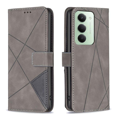 Magnetic Buckle Rhombus Texture Leather Phone Case, For Redmi 15 5G Global / 15 4G SEA 169.5mm, For Redmi Turbo 4 Pro, For Redmi A5 4G 171.7mm, For Redmi K80 / K80 Pro, For Redmi Turbo 4, For Redmi Note 14 Pro 4G, For Redmi Note 14 4G 163.25mm         ...