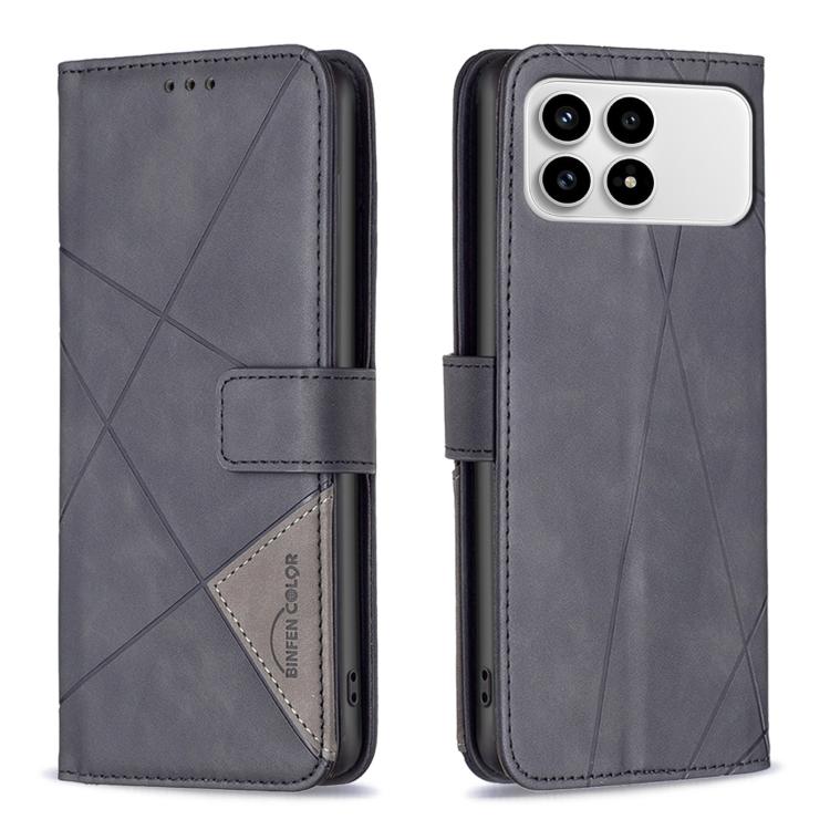 Magnetic Buckle Rhombus Texture Leather Phone Case, For Redmi K90 Max 5G, For Redmi A7 Pro 171mm / Poco C85x 5G, For Redmi 15a 5G, For Redmi Tubo 5 Max / Poco X8 Pro Max, For Redmi Tubo 5 / Poco X8 Pro 5G, For Redmi Note 15 5G Global 164mm             ...