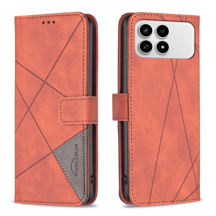 Magnetic Buckle Rhombus Texture Leather Phone Case, For Redmi K90 Max 5G, For Redmi A7 Pro 171mm / Poco C85x 5G, For Redmi 15a 5G, For Redmi Tubo 5 Max / Poco X8 Pro Max, For Redmi Tubo 5 / Poco X8 Pro 5G, For Redmi Note 15 5G Global 164mm             ...